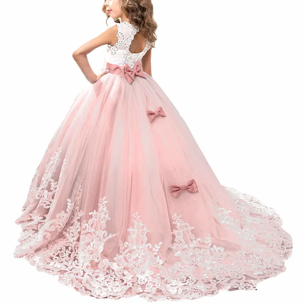 flower girl dress lace 2