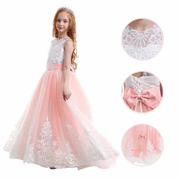 flower girl dress lace 3