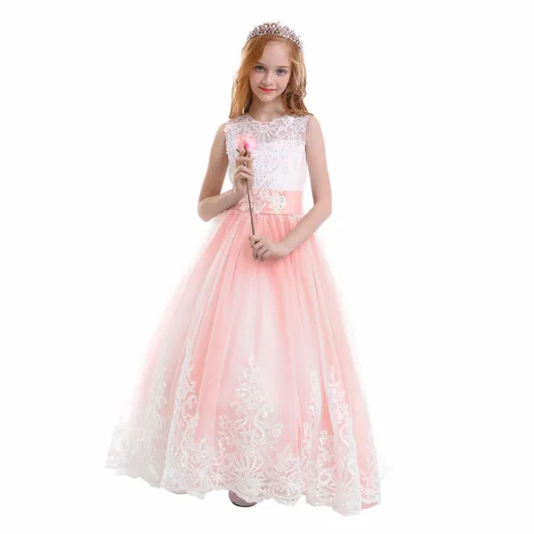 flower girl dress lace 5