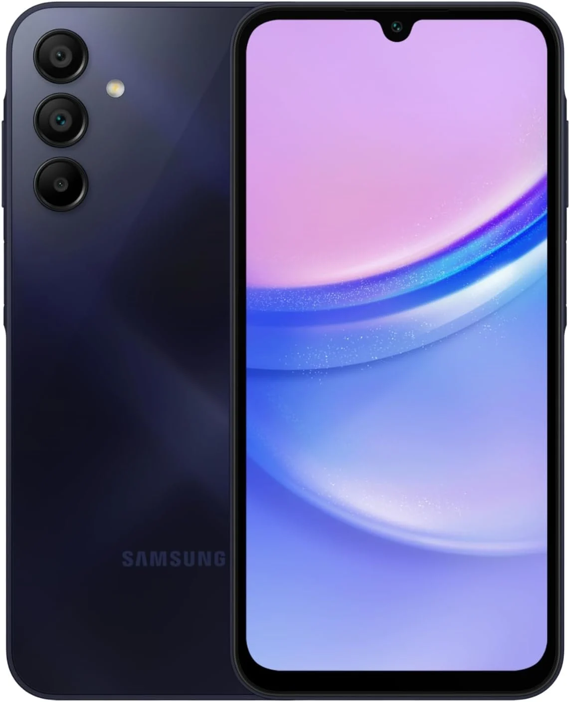 galaxy a15 blue black 1