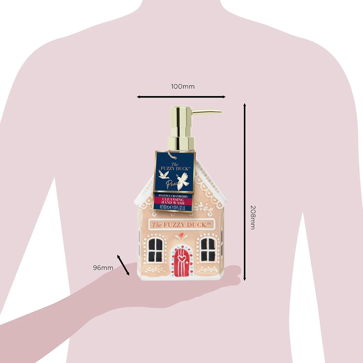 gingerbread house hand soap 7