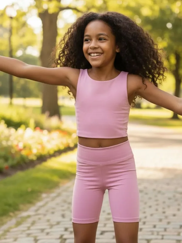 girls active outfit set 2