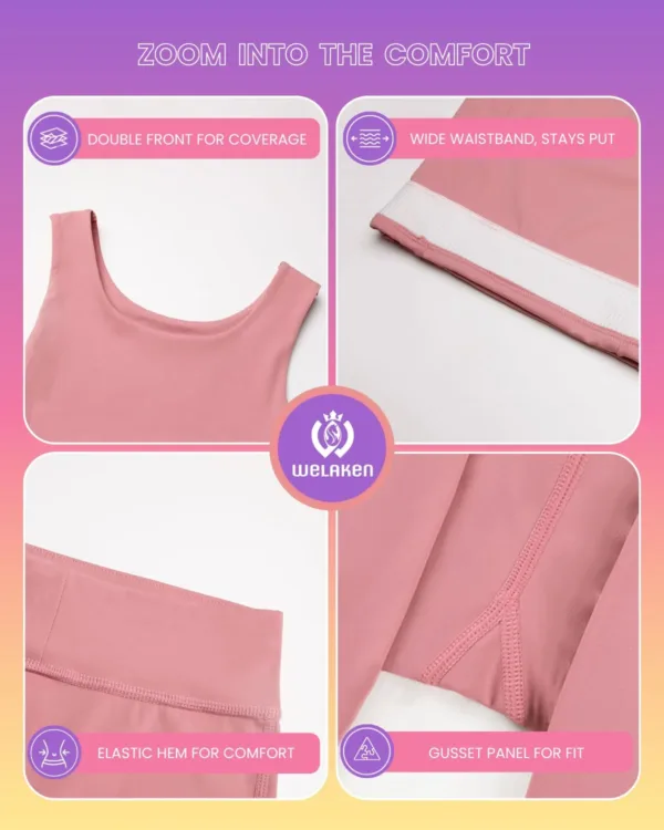 girls active outfit set 5