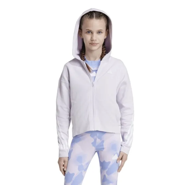 girls adidas full zip 3