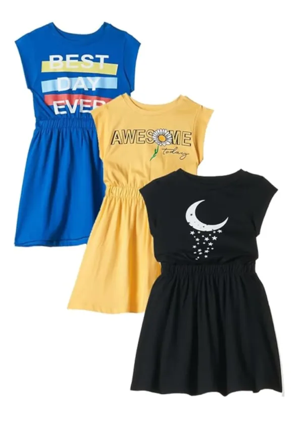 girls casual cotton dress 7