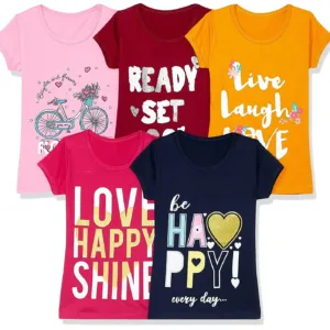 girls chest print tshirt 2