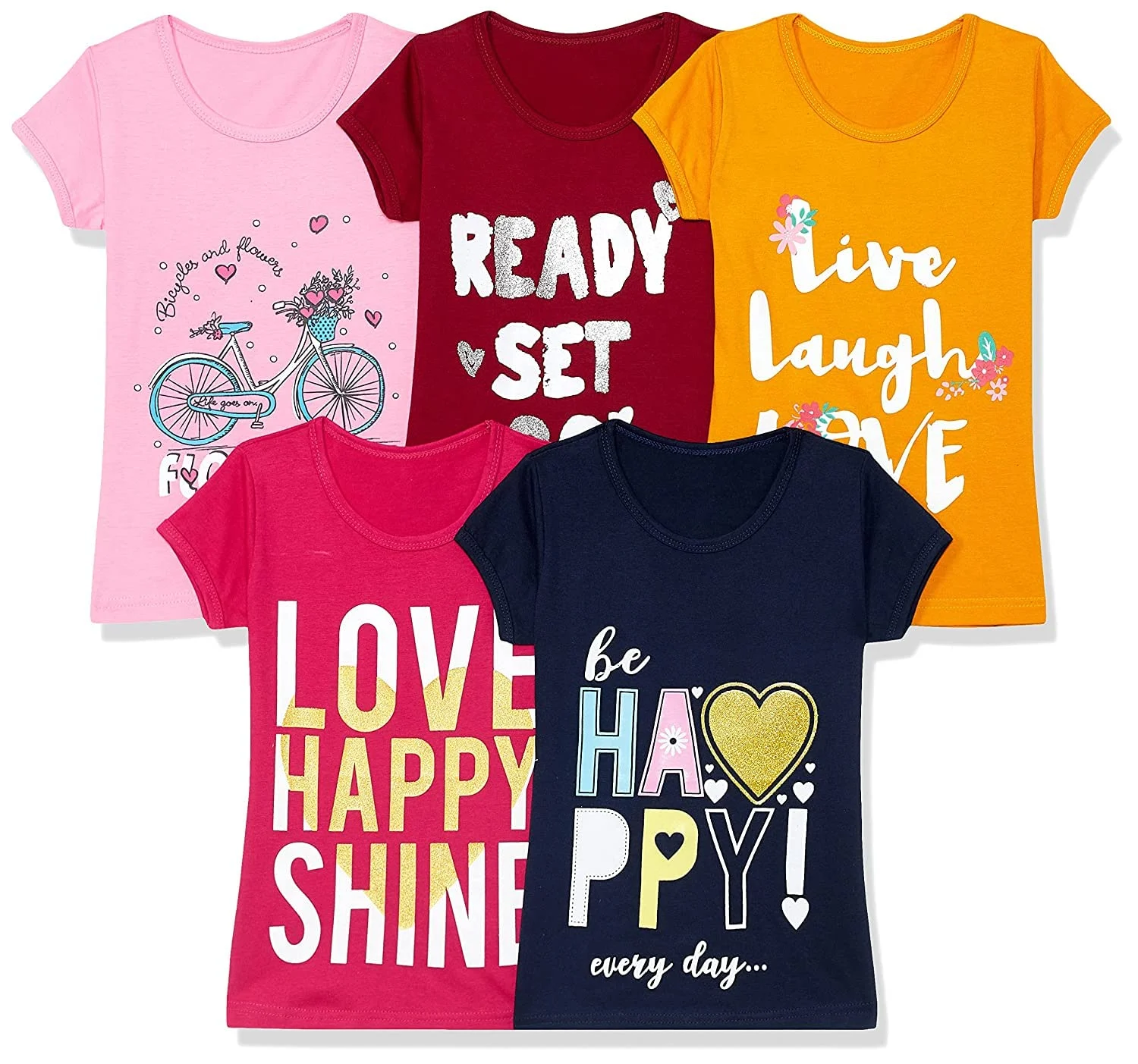 girls chest print tshirt 2