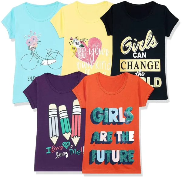 girls chest print tshirt 3