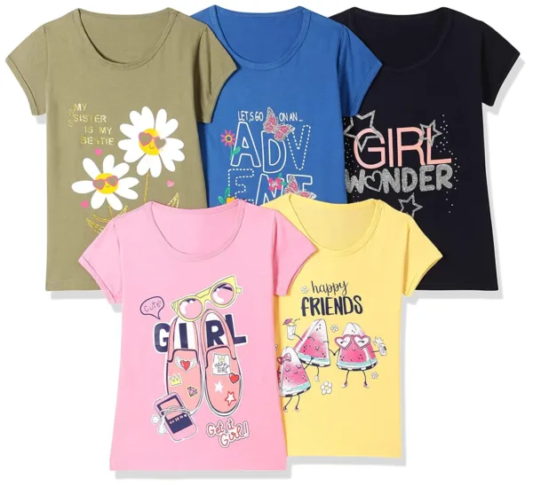 girls chest print tshirt 4