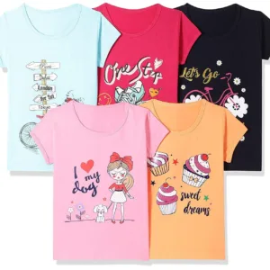 girls chest print tshirt 5