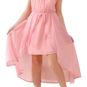 girls chiffon party dress 1
