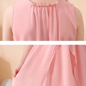 girls chiffon party dress 6