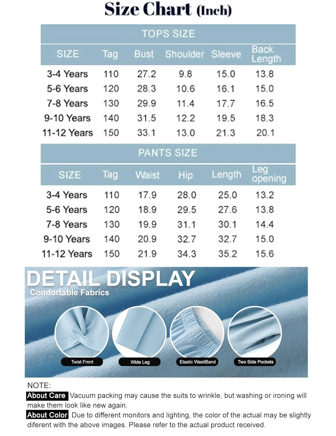 girls clothes sets 6