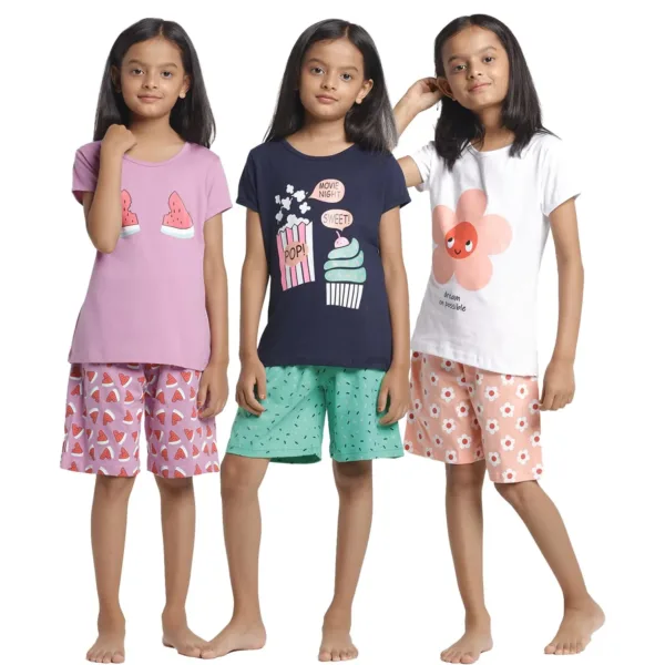 girls clothing tshirts shorts 1