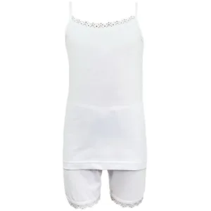 girls cotton camisole shorts 2