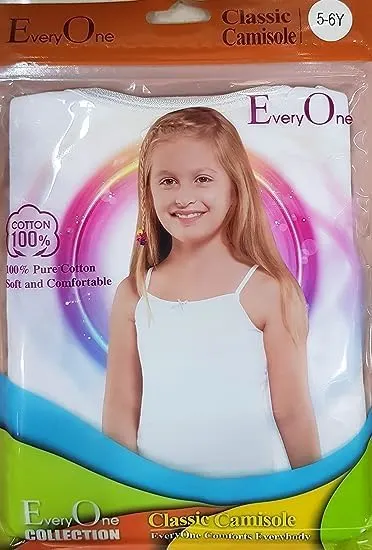 girls cotton camisole undershirt 7