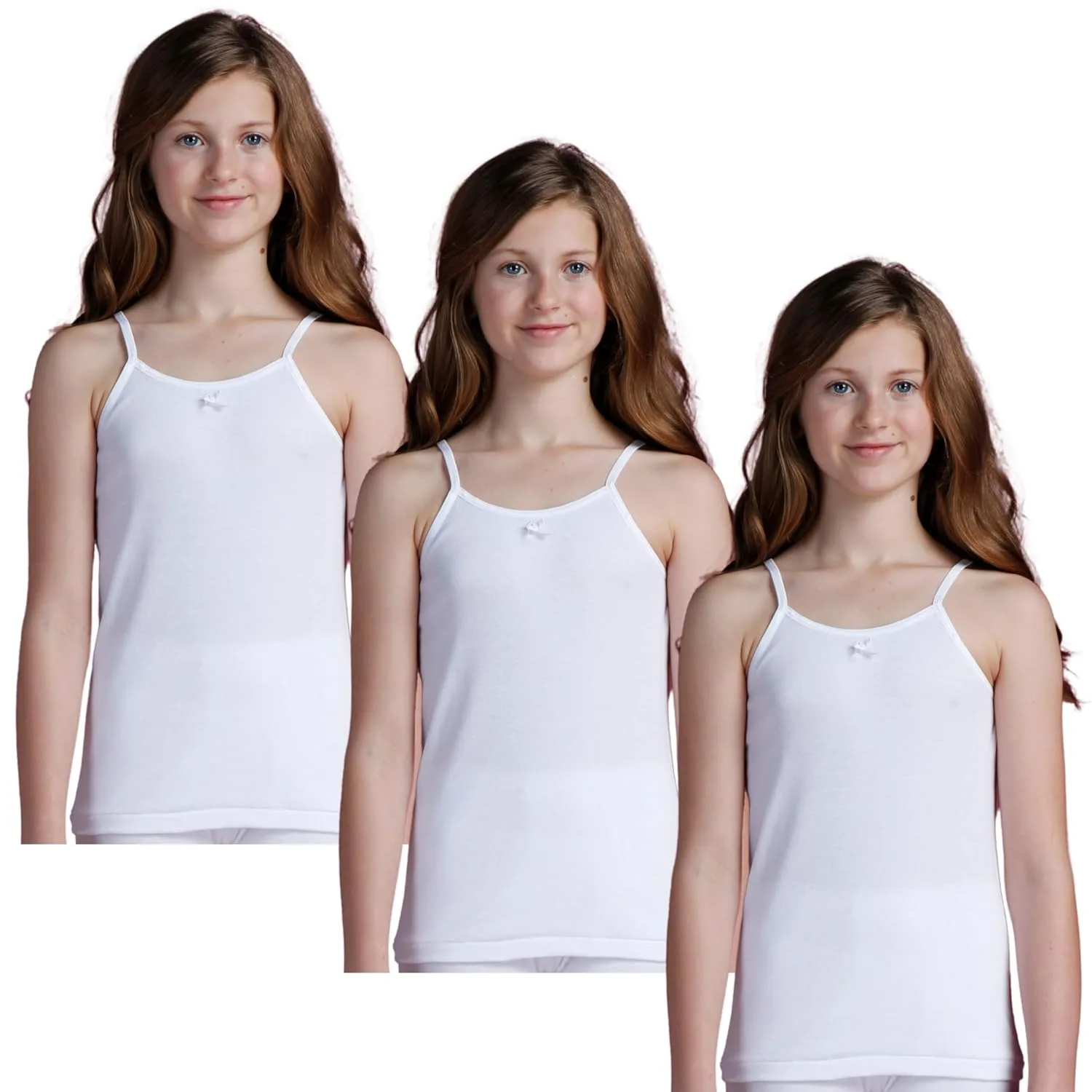 girls cotton camisoles 1