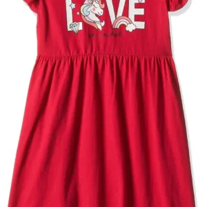 girls cotton casual frocks 4
