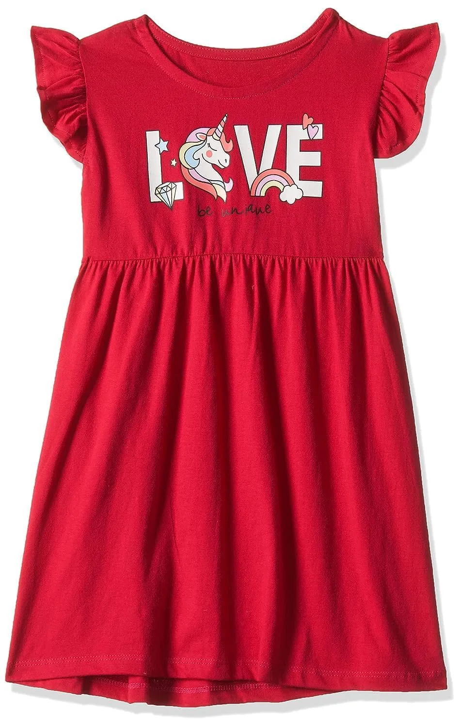 girls cotton casual frocks 4