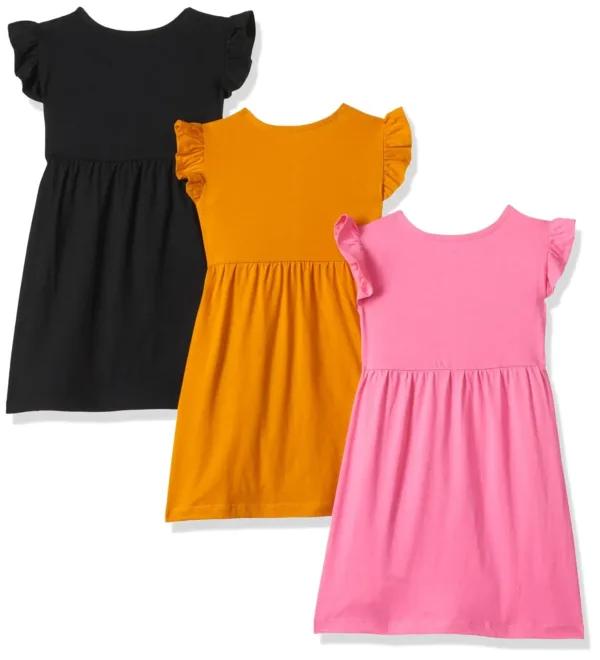 girls cotton casual frocks 6