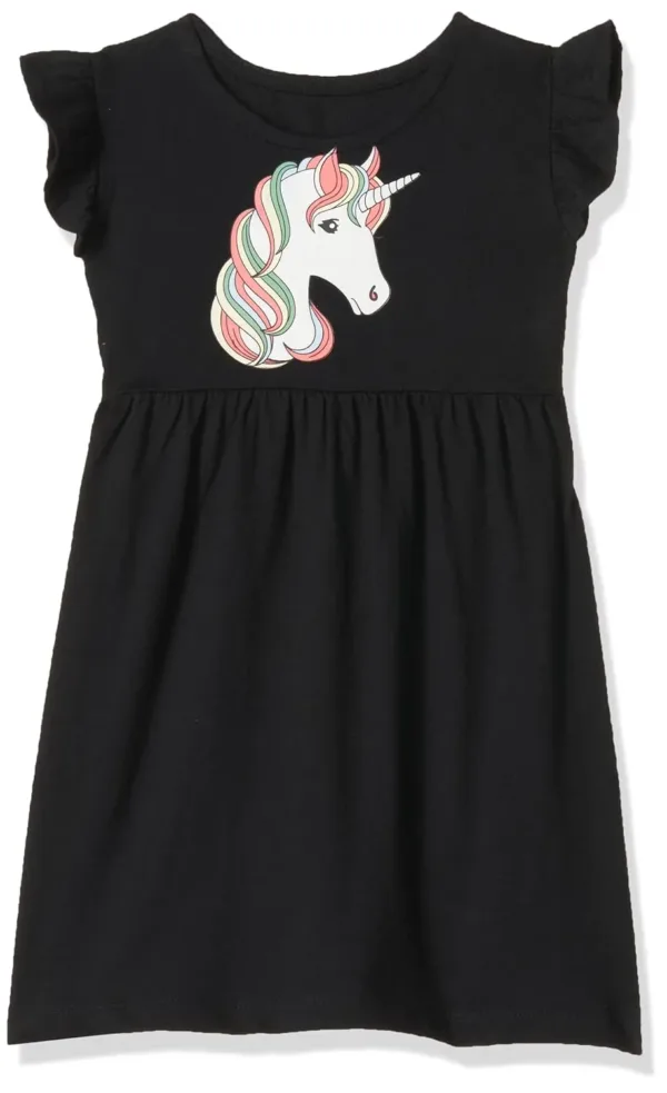 girls cotton casual frocks 7