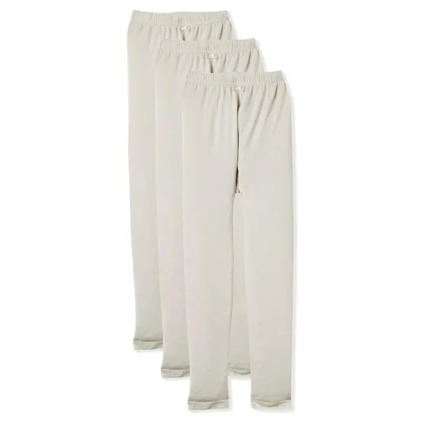 girls cotton leggings lace 5