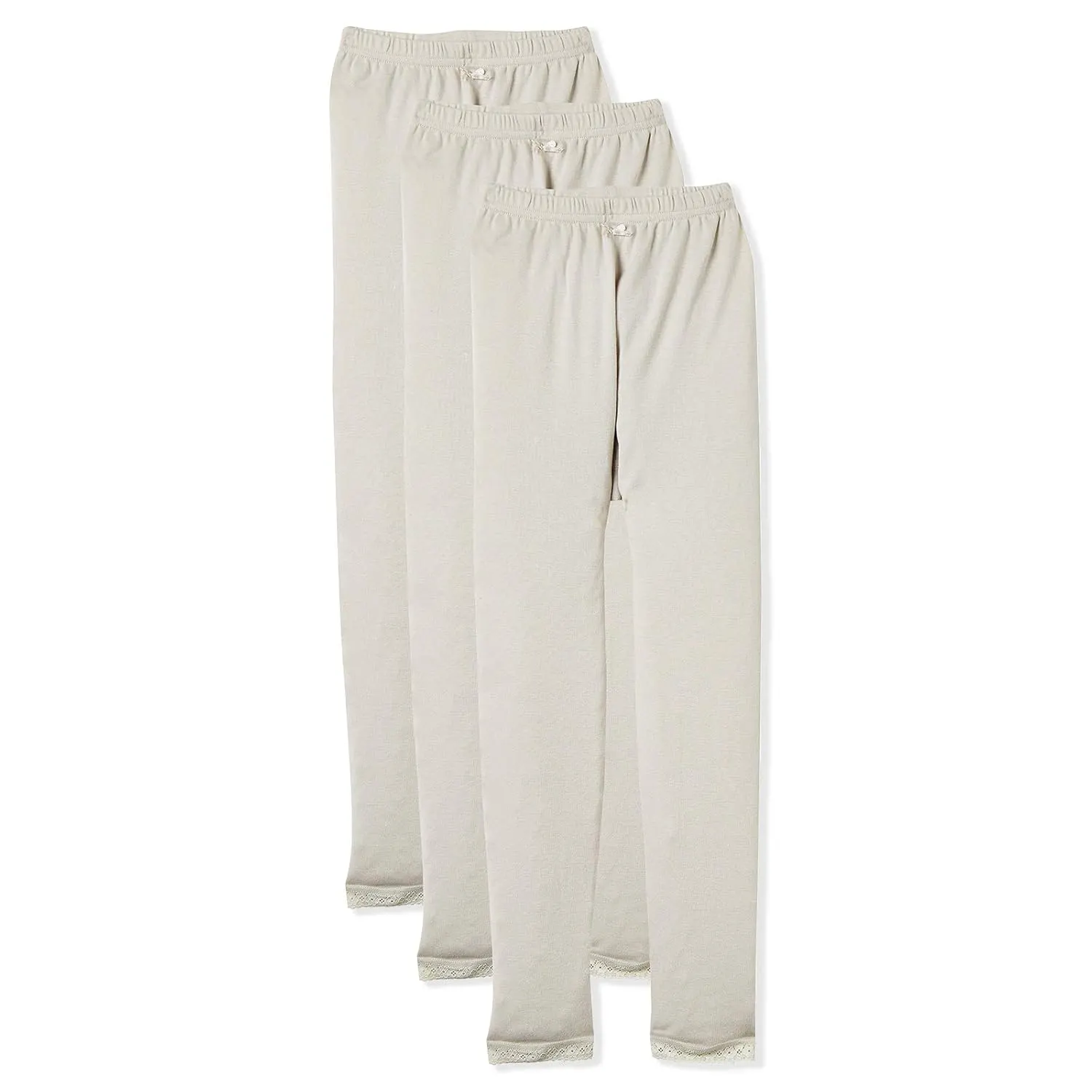 girls cotton leggings lace 5