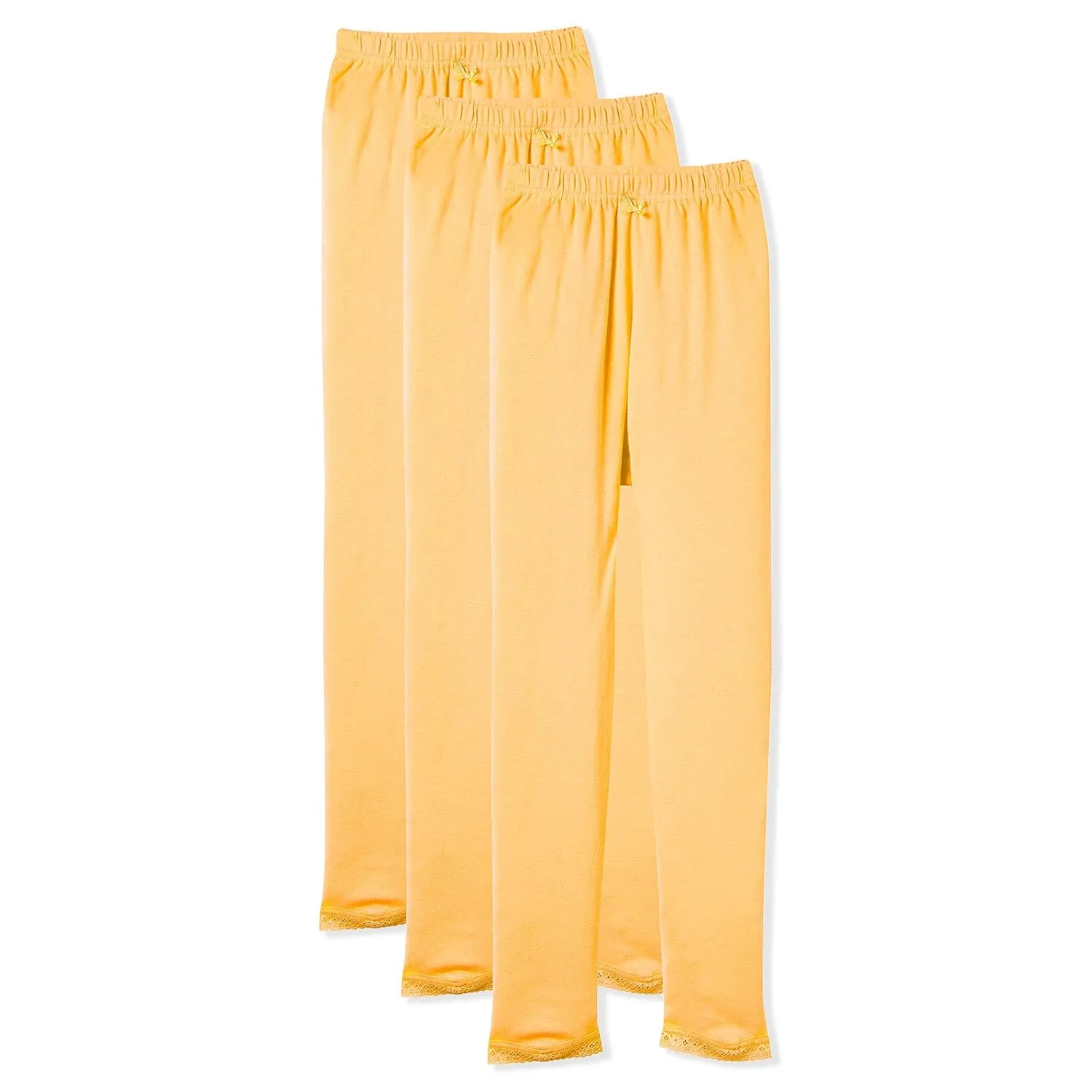 girls cotton leggings lace 7