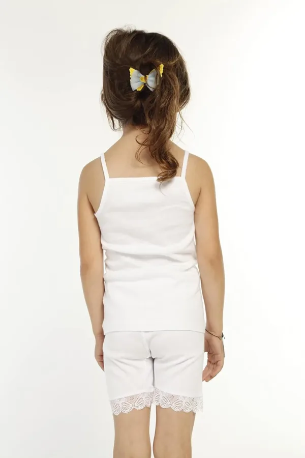 girls cotton tank short 4