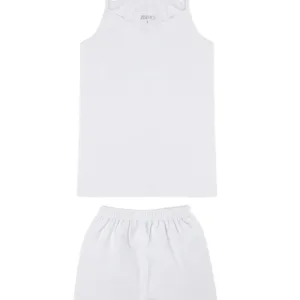 girls cotton tank short 5
