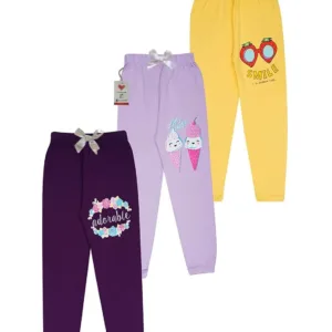 girls cotton track pants 1