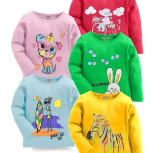 girls cotton tshirt half 1