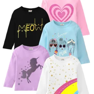 girls cotton tshirts 1