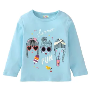 girls cotton tshirts 6