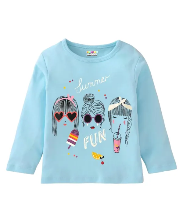 girls cotton tshirts 6