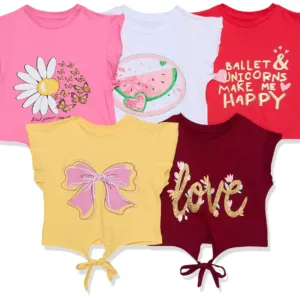 girls crop top cotton 1