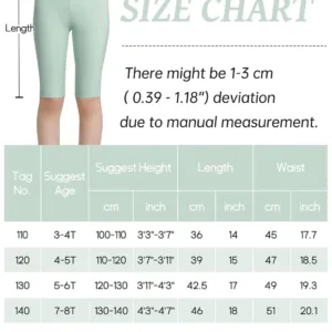 girls dance shorts 6