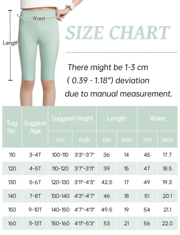 girls dance shorts 6