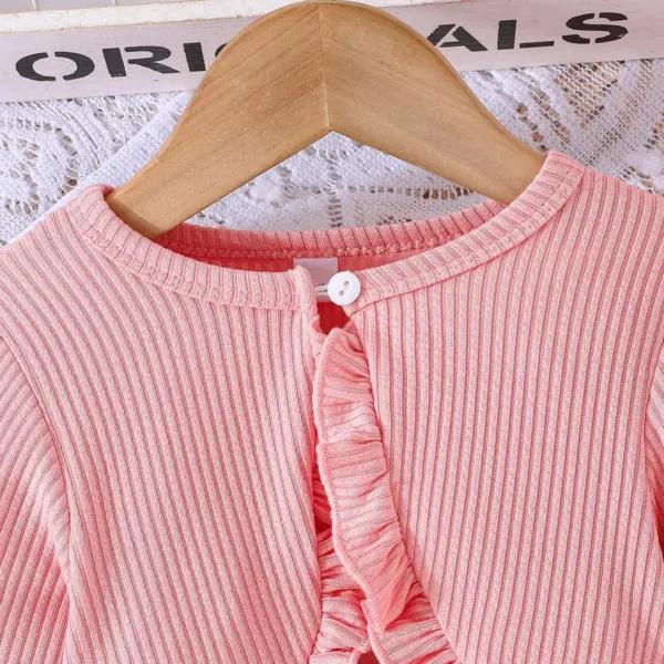 girls dress cardigan set 2