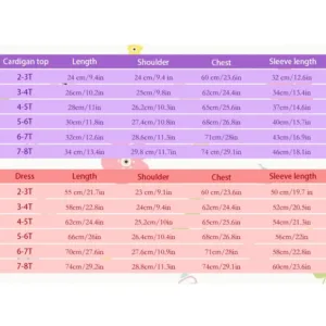 girls dress cardigan set 7