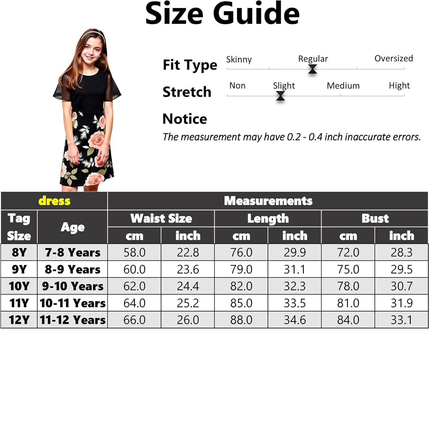 girls dress ruffle sleeve 4