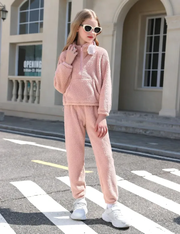 girls fleece outfit 2