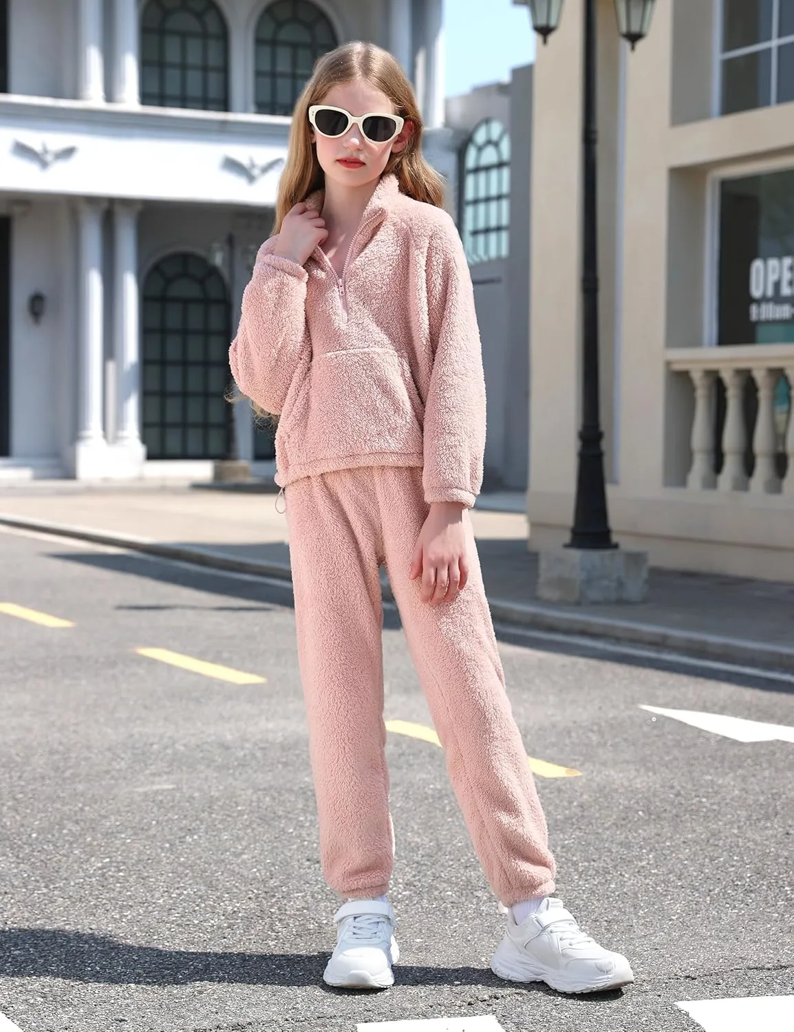 girls fleece outfit 4