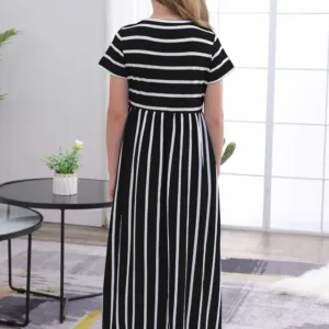 girls floral maxi dress 2