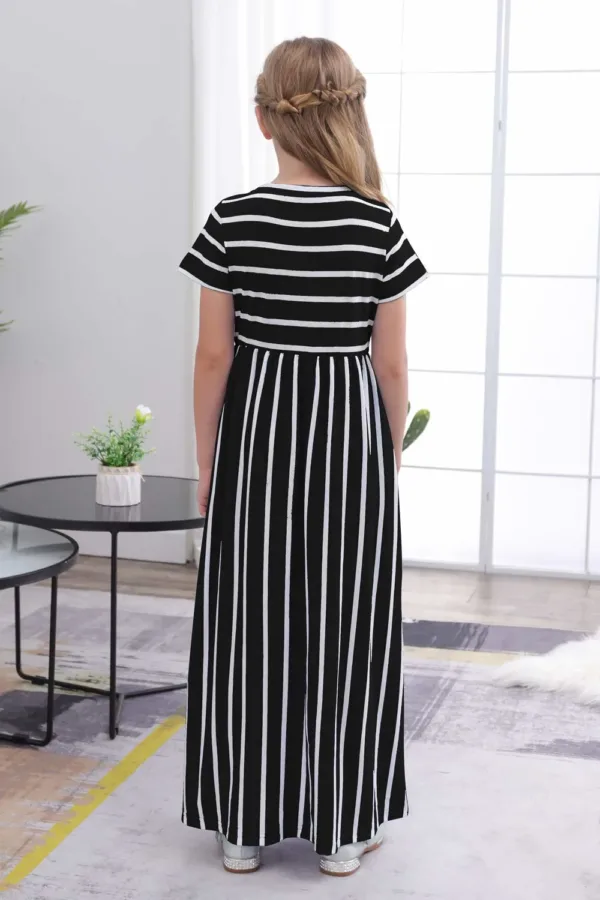 girls floral maxi dress 2