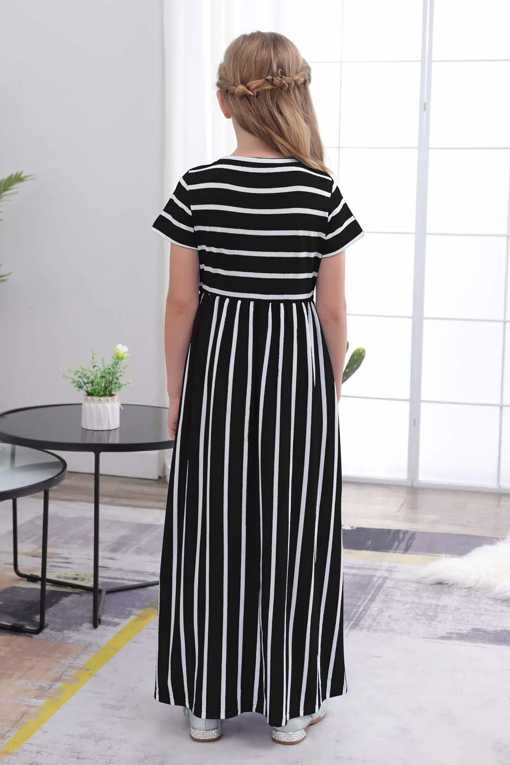 girls floral maxi dress 2