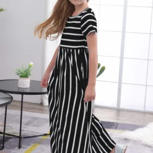 girls floral maxi dress 4