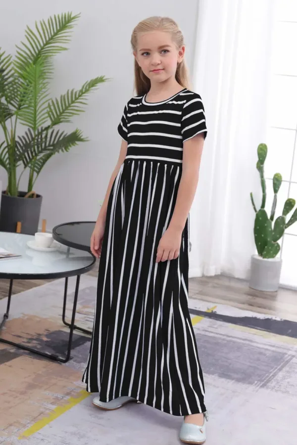 girls floral maxi dress 5