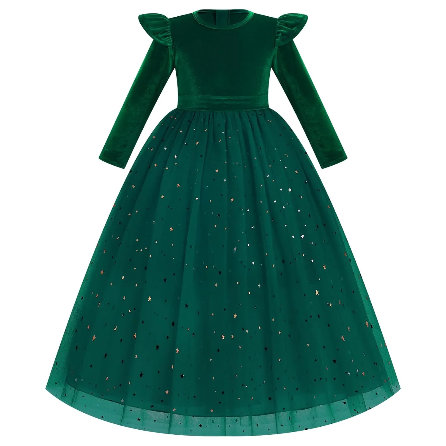 girls flower lace dress 1