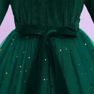 girls flower lace dress 5